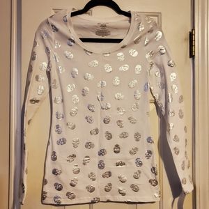 NWT White long sleeve.